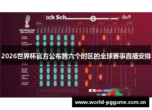 2026世界杯官方公布跨六个时区的全球赛事直播安排 2026世界杯官方公布跨六个时区的全球赛事直播安排